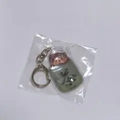 新品未使用　お寿司　モンチッチ アクリルキーホルダー　お茶　めじるし