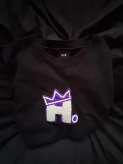 HUF ブラック スウェット L