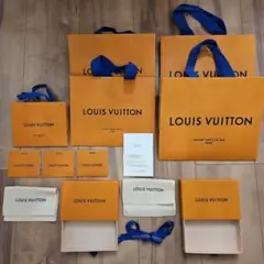 LOUIS VUITTON ショッピングバッグ 空き箱 リボン メッセージカード