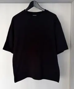 UNIQLO U AIRism 半袖 Tシャツ ブラック L