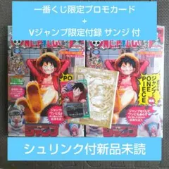 ワンピースマガジン20号 シュリンク付2冊 + 一番くじプロモカード+サンジ