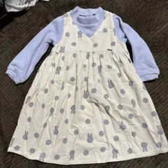 petit main 100サイズ ワンピース ミッフィー