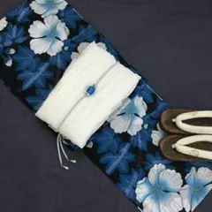 綿麻♪縦縞に涼やかな雪輪★高級 綿麻浴衣★新品 浴衣セット 3点セット 綿麻♪縦縞に涼やかな雪輪☆高級 綿麻浴衣☆新品 浴衣セット 3点セット
