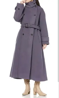 FRAY I.D Millior スタンドカラーダブルコート