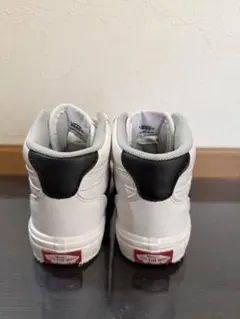 キッズスニーカー.VANS ハイカットスニーカー ホワイト/ブラック