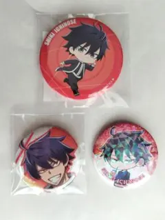 桃源暗鬼 一ノ瀬四季 缶バッジ 3個セット+アラビアンナイト ブロマイドおまけ