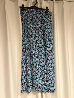 ZARA スリットスカート　花柄