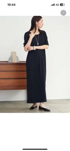 プラージュ リブハーフスリーブワンピース