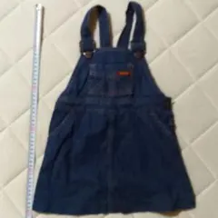 デニムジャンバースカート着丈約50