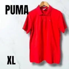 ◇鮮やかな赤◇PUMA プーマ ポロシャツ レッド サイズ【XL】のサムネイル