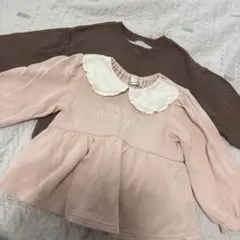 100㎝　トレーナー2枚セット