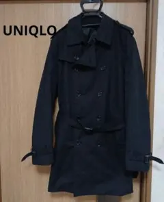 UNIQLO トレンチコート M 黒