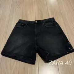 ZARA  デニム　ハーフパンツ　EUR40