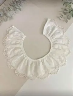 ホワイトレースフリルスタイ