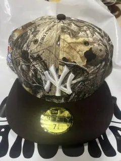 New Era 59FIFTY ニューヨーク・ヤンキース迷彩キャップ