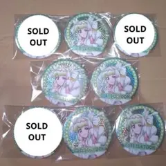 キュアズキューン　アニメージュ限定ホログラム缶バッジ　5点