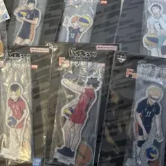 ハイキュー　一番くじ　F賞　アクリルスタンド　6点セット