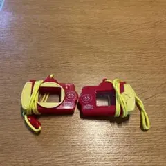 アンパンマン ミュージアム 限定 ストラップ付き カメラ おもちゃ2個セット