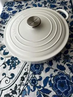 LE CREUSET ル・クルーゼ ココット ジャボネーズ コットン 24cmのサムネイル