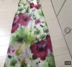 インペリアル IMPERIAL 花柄 マキシワンピース イタリア 未使用のサムネイル