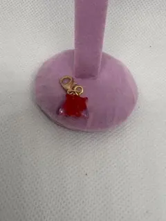 めんだこ/メンダコ/三連キーホルダー【レッド系・ノーマルゴールド金具