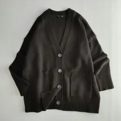 美品✨️23区　ウールカシミヤブレンドカーディガン　エクストラファインメリノ使用