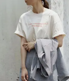 Kastane ロゴ刺繍 半袖Tシャツのサムネイル