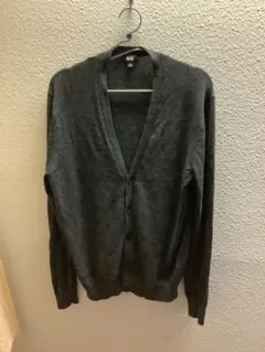 UNIQLO カーディガン L 麻混合