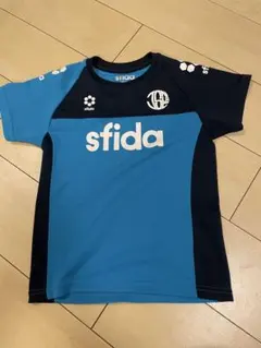 sfida サッカー Tシャツ 青/黒　サイズ130
