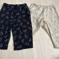 キッズ　7分丈　パンツ