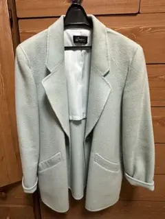【訳あり】ミントグリーン ダブルブレストジャケット