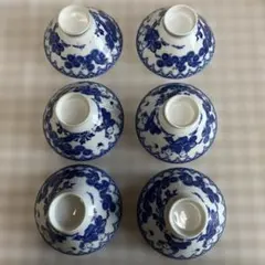 茶碗6個セット 昭和 レトロ