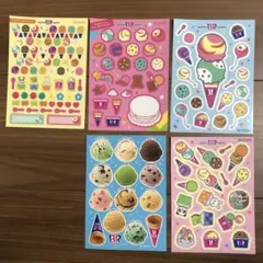年末値下げ→非売品　サーティワンアイスクリーム　シール　5枚セット