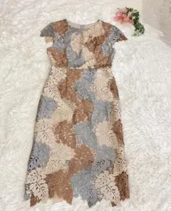ボタニカルレースワンピース♡GSWKOREA 総レース総刺繍