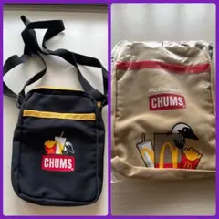 マクドナルド CHUMS コラボ ミニショルダーバッグ 2個セット