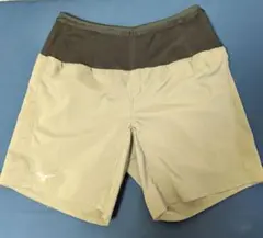 ミズノ ランニング マルチポケットパンツ グレー/ブラック