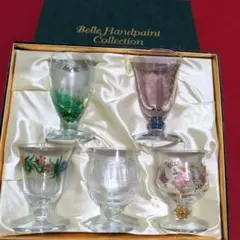 希少Belle handpaint collection高杯ワイングラス5客桐箱 2026年最新】belle handpaint collectionの人気アイテム - メルカリ