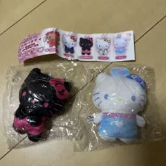 ハローキティー　ぬいぐるみボールチェーン2