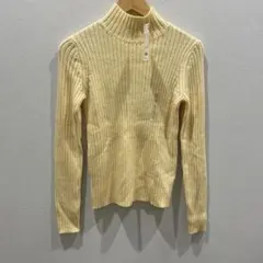 新品未使用タグ付き　ユニクロ　リブモックネックセーター