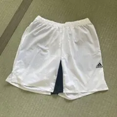 adidas アディダス メンズ ショートパンツ ホワイト L ハーフパンツのサムネイル