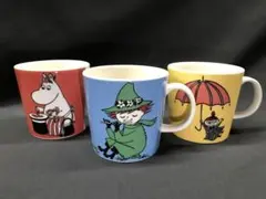 【旧ロゴUSED】ARABIA アラビア　マグ　スナフキン　ミイ　ムーミンママ