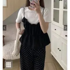 〈 セット売り 〉 Tシャツ / キャミソールビスチェ