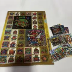 ビックリマン　ファイル&シールセット シール約５０枚　ホログラム付きあり