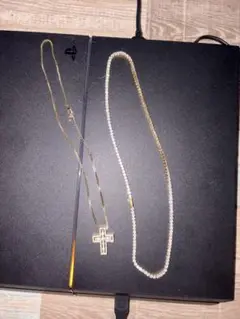 Glitter グリッター テニスネックレス　美品 Luxury Tennis Necklace 【5mm / GOLD】 | Glitter