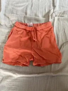 ZARA ハーフパンツ 98センチ　オレンジ