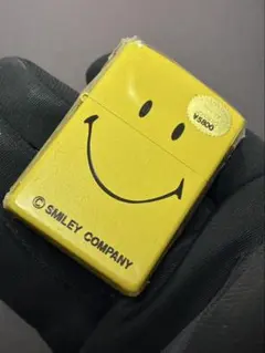 zippo スマイリー カンパニー 前面刻印 シルバー 希少モデル 2001年製 