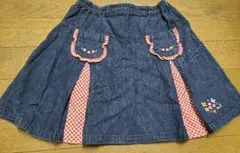 120㎝　MIKI HOUSE　 スカート ボトムス　ミキハウス　女の子　女児