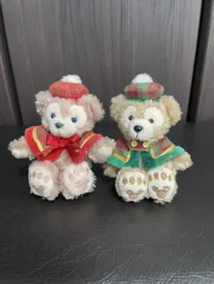 まとめ売りお値引き有り！ディズニー　ダッフィーシェリーメイ　ぬいぐるみストラップ