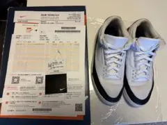 Fragment Nike Air Jordan 3 White Blackのサムネイル