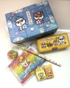 コロコロクリリン　ミニ筆箱　消しゴム　えんぴつ　レターセット　箱　文具セット